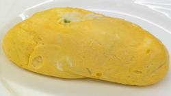 ふんわりだし巻き卵風の料理の写真