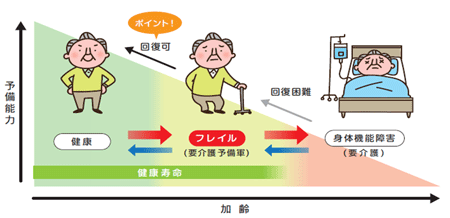 フレイルのイメージ図