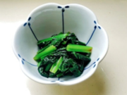 大高菜のからし和えの写真